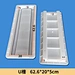 U-shaped groove 62.6-20-5CM